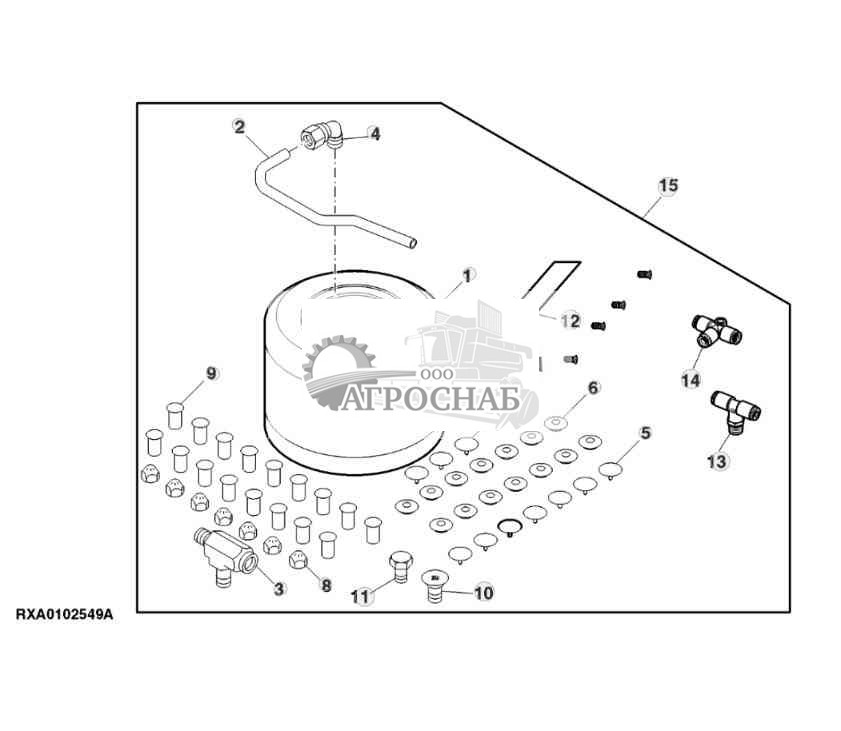 КОМПЛЕКТ СИДЕНЬЯ (ПНЕВМАТИЧЕСКИЙ АМОРТИЗАТОР) 